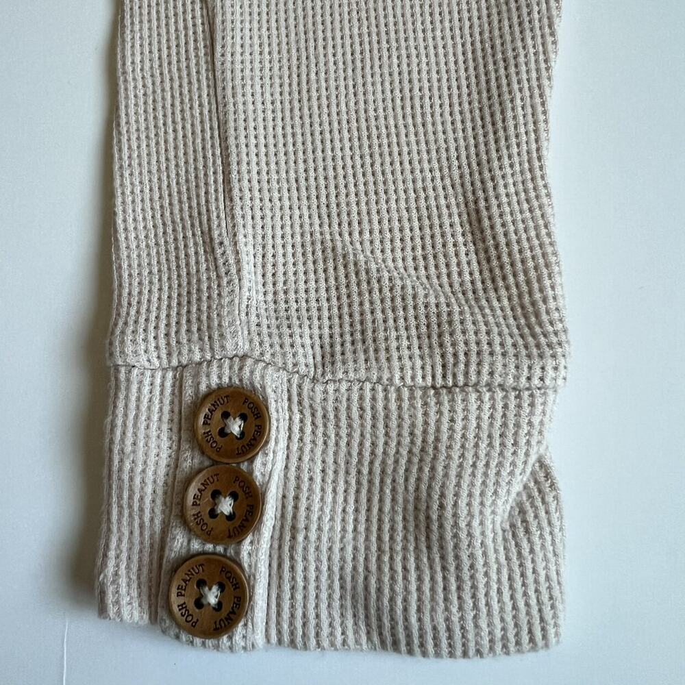 Posh Peanut Waffle Knit Leggings - Picture 3 of 6